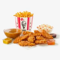 10 Tenders Bucket and 3 Large Sides