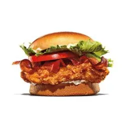 Crispy Chicken Sandwich with Bacon