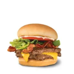 Double JR. Bacon Cheeseburger