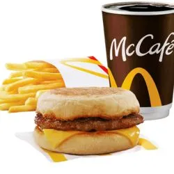 Sausage McMuffin Extra Value Meal