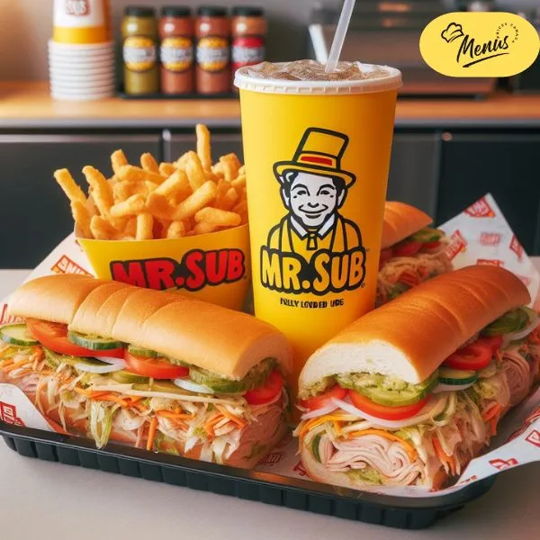 Mr sub menu & prices