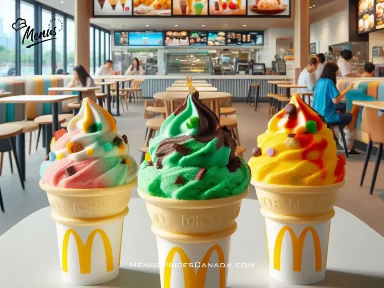 McDonald’s Ice Cream Menu Prices 2024