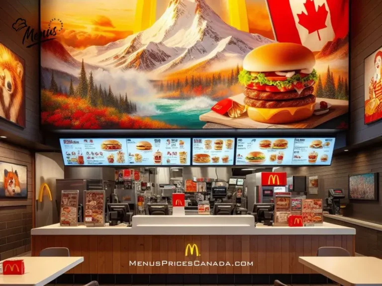 McDonald’s Vancouver British Columbia Menu 2024