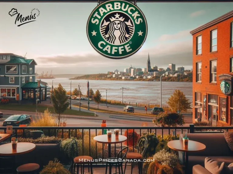 Starbucks Moncton, New Brunswick Menu 2024