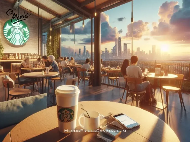 Starbucks Nanaimo, British Columbia Menu 2024