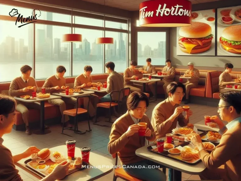 Tim Hortons Breakfast Menu Prices Canada 2024