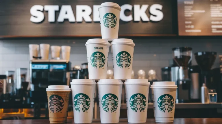 Starbucks Cup Sizes