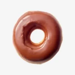 CHOCOLATE ICED GLAZED