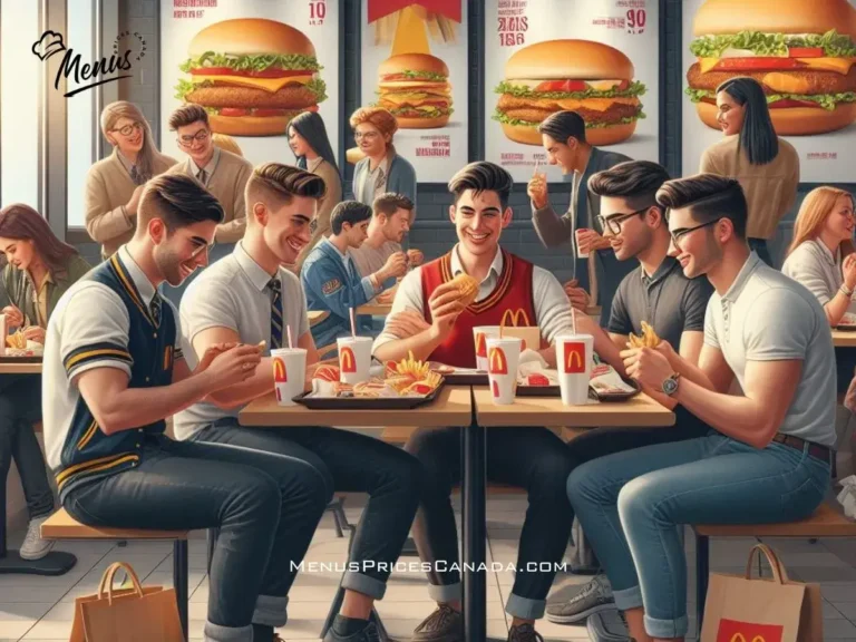 McDonald’s Menu Milton, Ontario 2024