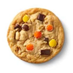 Peanut Butter Cookie made with REESE’S PIECES