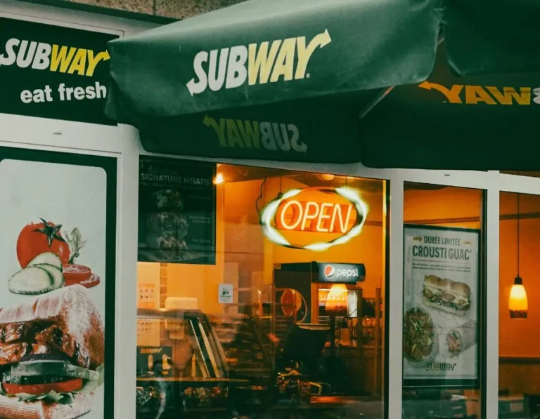 subway menu & prices