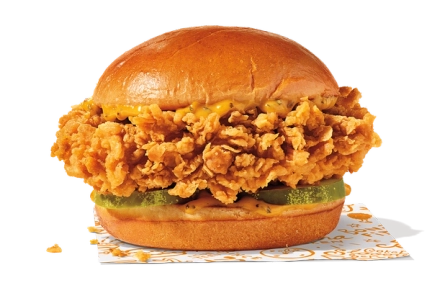 Crispy Golden BBQ Chicken Sandwich