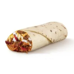 BEEFY TRIPLE MELT BURRITO